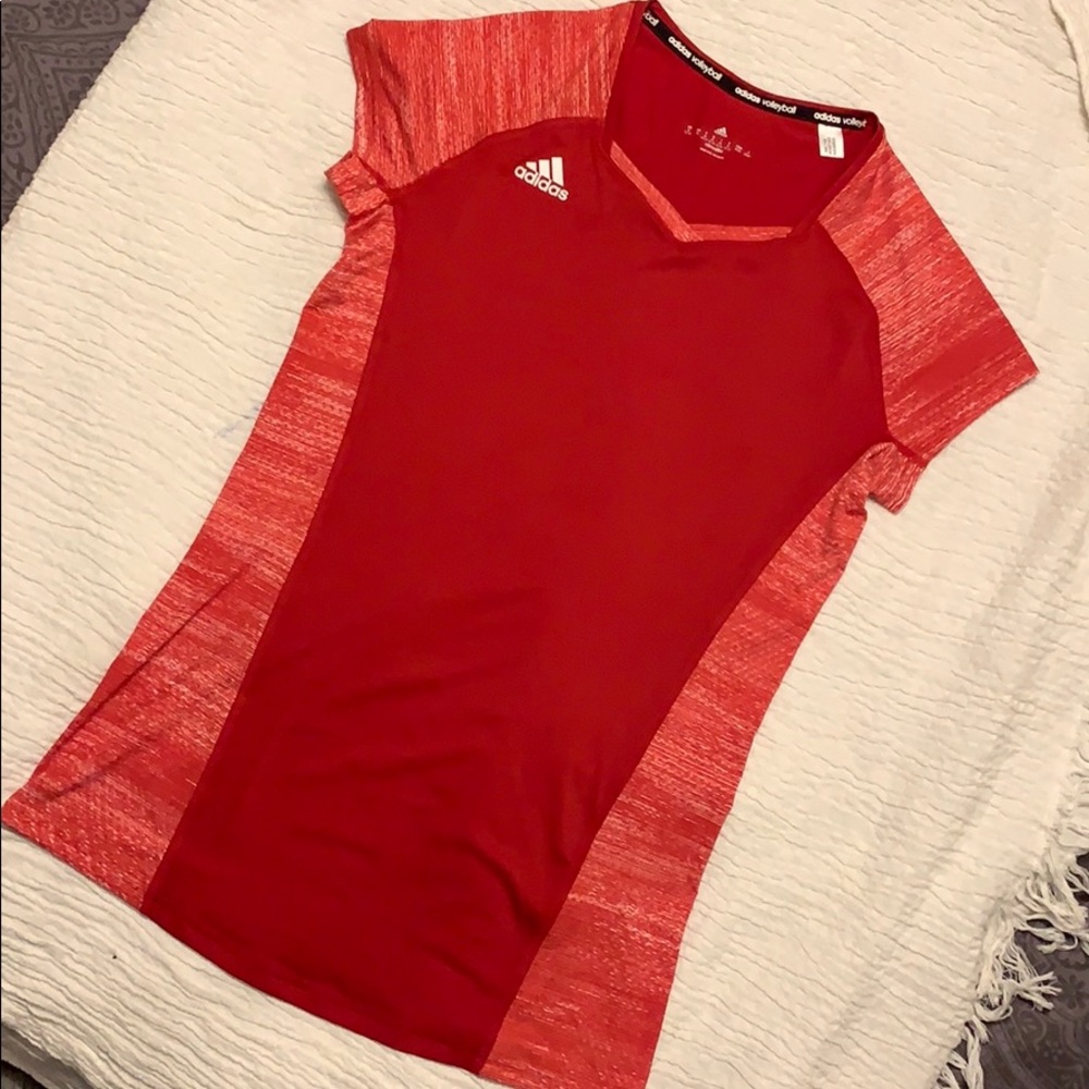 Adidas Climalite volleyball cut shirt